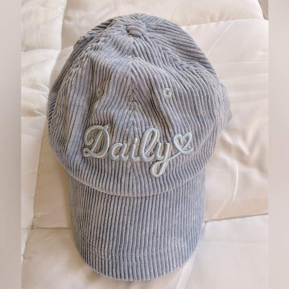 Daily light blue Corduroy hat